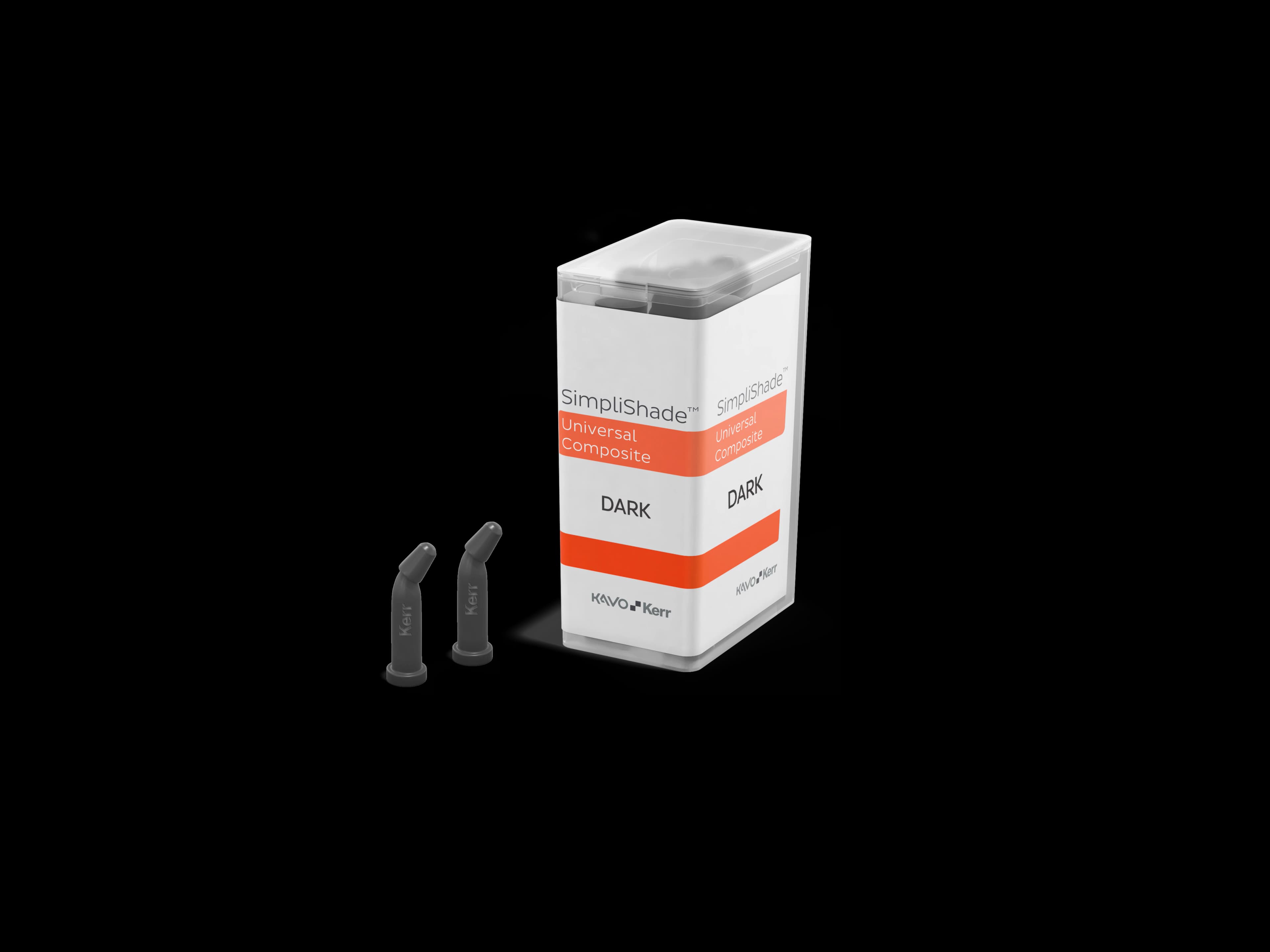Kerr SimpliShade Universal Composite Unidose Refill, Dark Shade, 0.25g Compules, 10/Pack, 37008 thumbnail 8