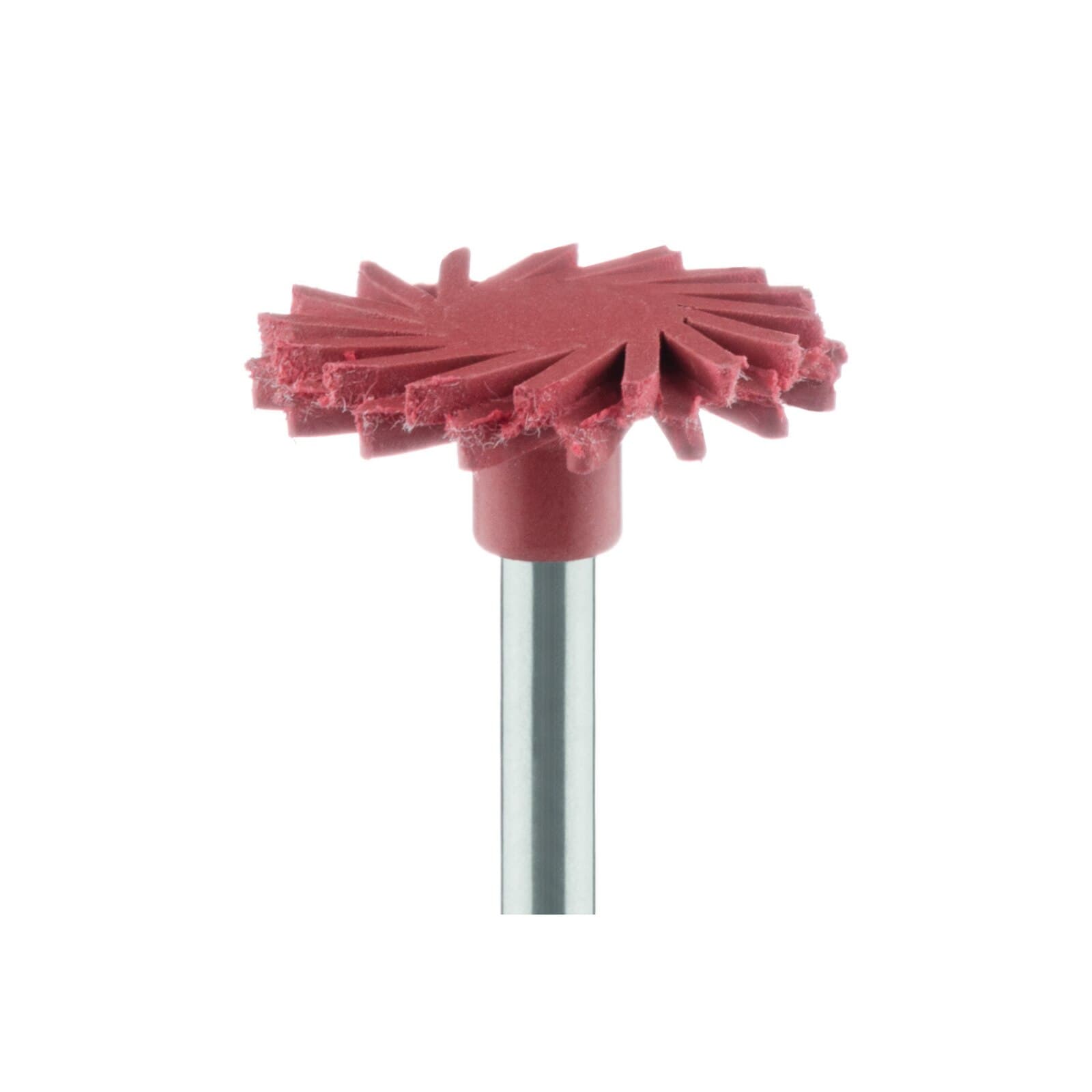 Meisinger LUSTER Twist Porcelain Polisher, Fine, Pink/Red, 14mm, RA Shank, 2/Pkg, 9771F-140-RA thumbnail 6