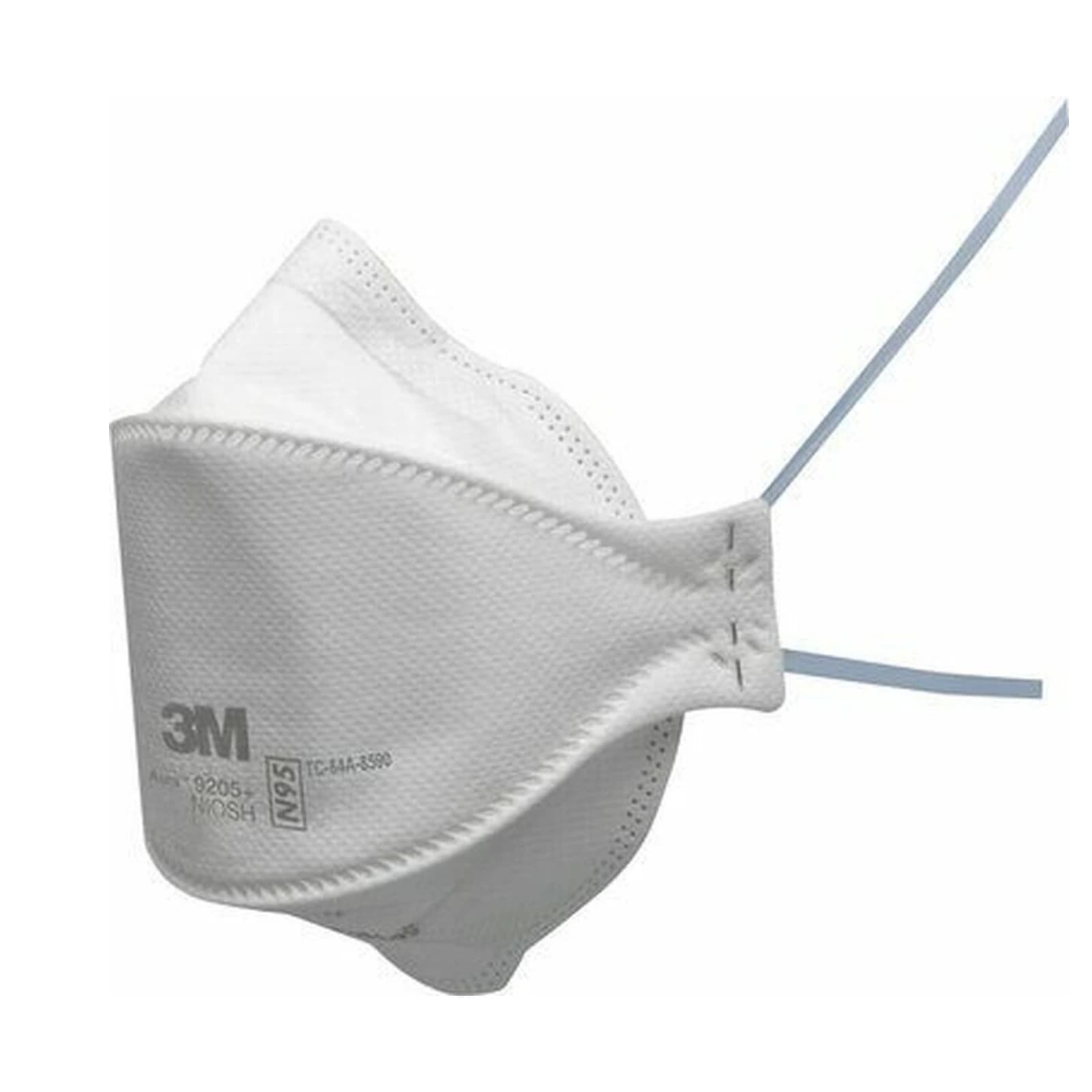 3M Aura 9205+ N95 Particulate Respirator, Flat-Fold, NIOSH-Approved, 440/Case thumbnail 2