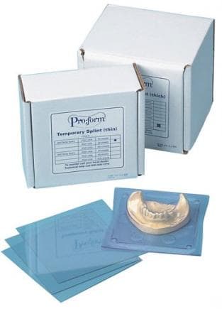 Pro-Form Splint Material, 5" x 5", 0.020" (0.50 mm), Clear, 625 Sheets/Pack, 9614860 thumbnail 3