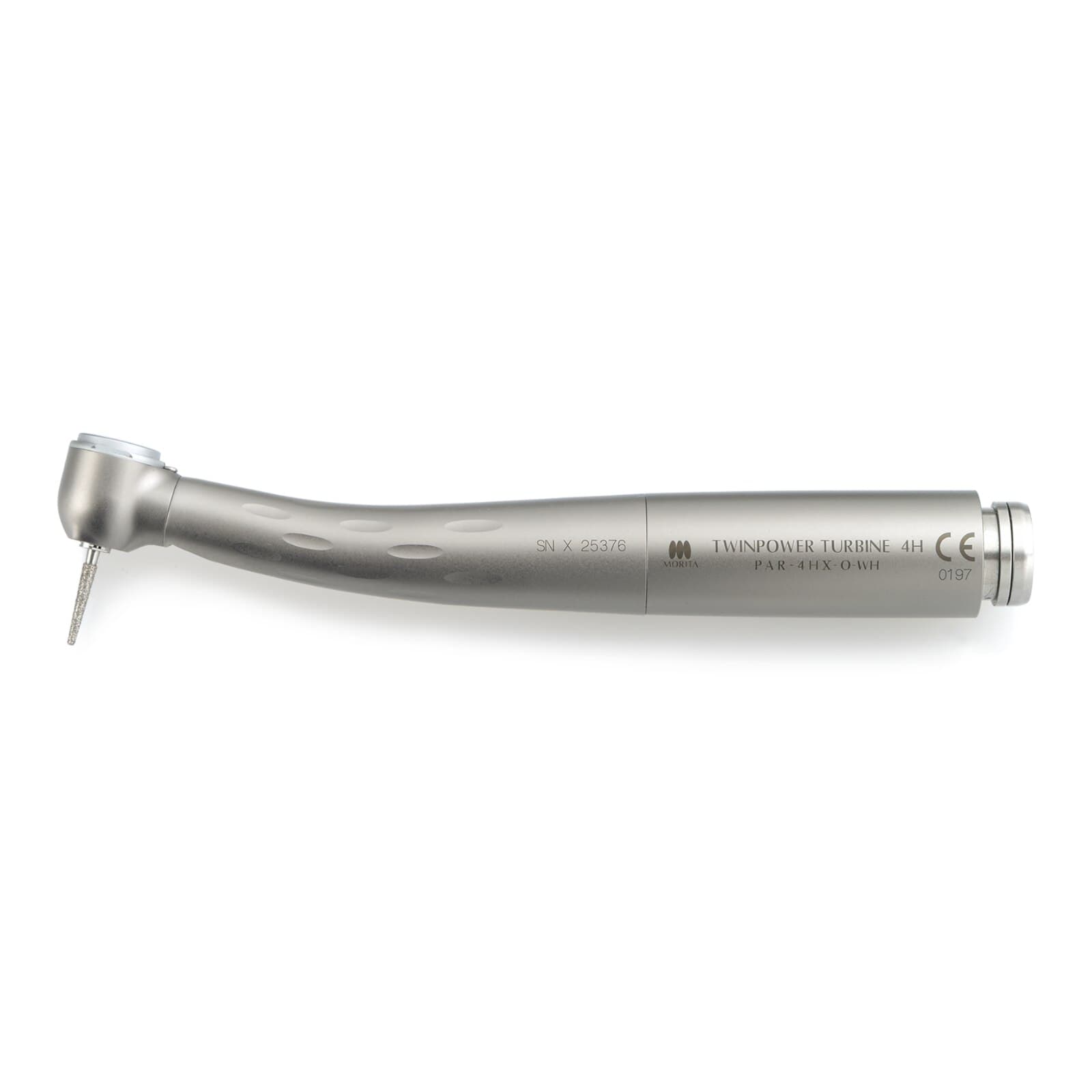 J Morita TwinPower Turbine High-Speed Handpiece, High Torque, With Optics, 4H PAR-4HX-O-WH, W&H Roto Quick Coupling thumbnail 2