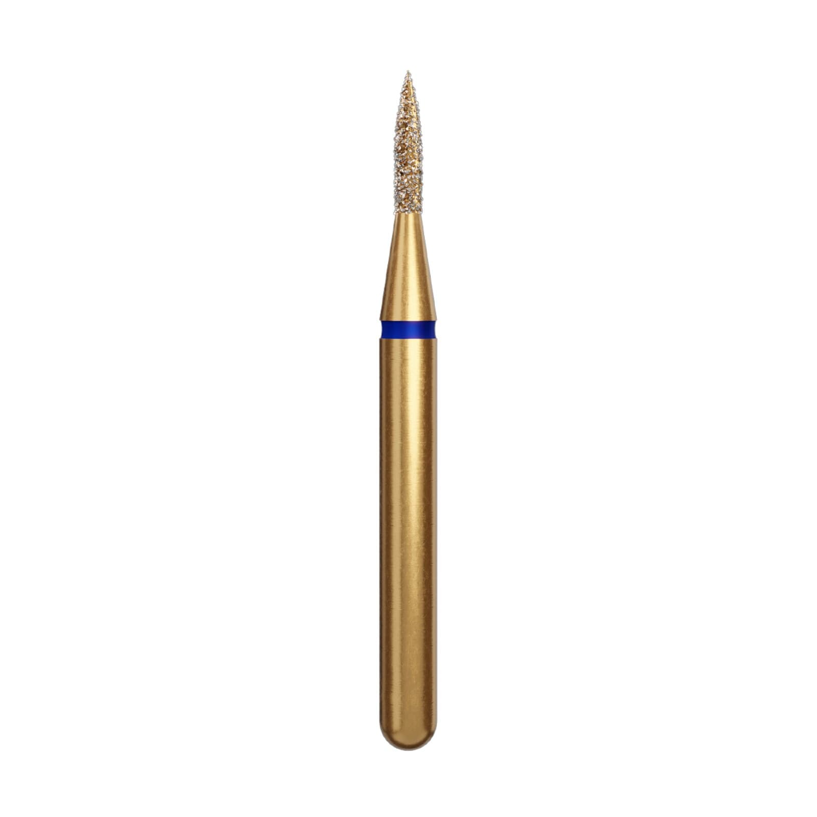 Alpen Multi-Use Diamond Bur, FG, Flame, #860, Coarse Grit, 1.0 mm, Green, 5/Pk, R860C010FG thumbnail 3