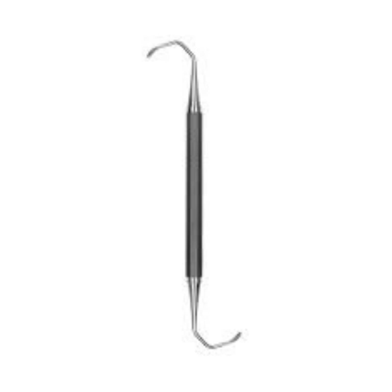 Hu-Friedy K-N Sinus Lift Instrument, Large/Small, Strong Curve, #522 Hexagon Handle (6577) thumbnail 2
