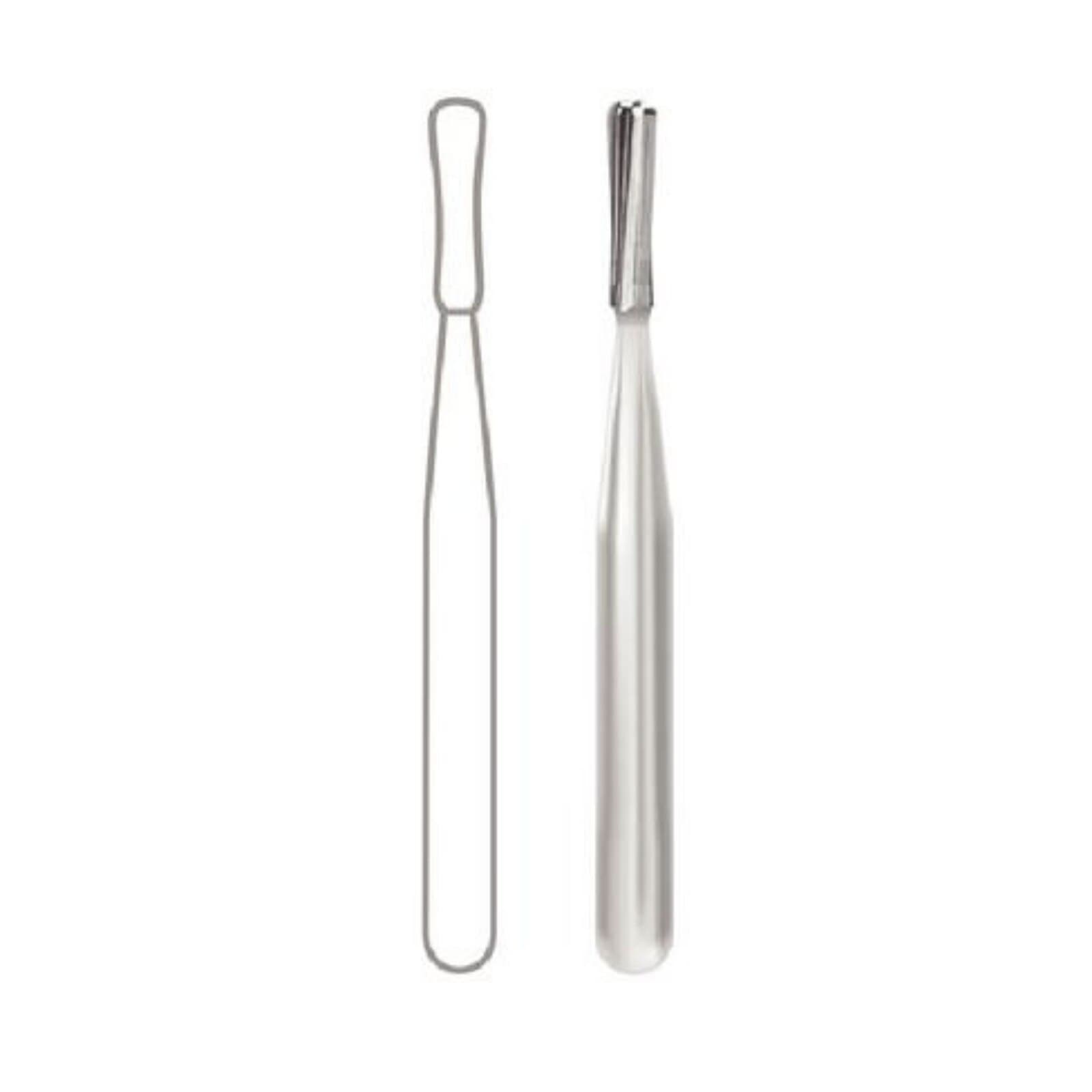 Midwest Operative Carbide Bur FG 333-L, Pear Shape, Long, Friction Grip, 100/Bag, 386266 - Midwest Operative Carbide Burs FG 333-L 100/Pk - Image 1