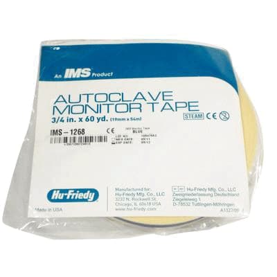 Hu-Friedy IMS Autoclave Monitor Tape, Blue, 3/4" x 60 yd, IMS-1268 thumbnail 8