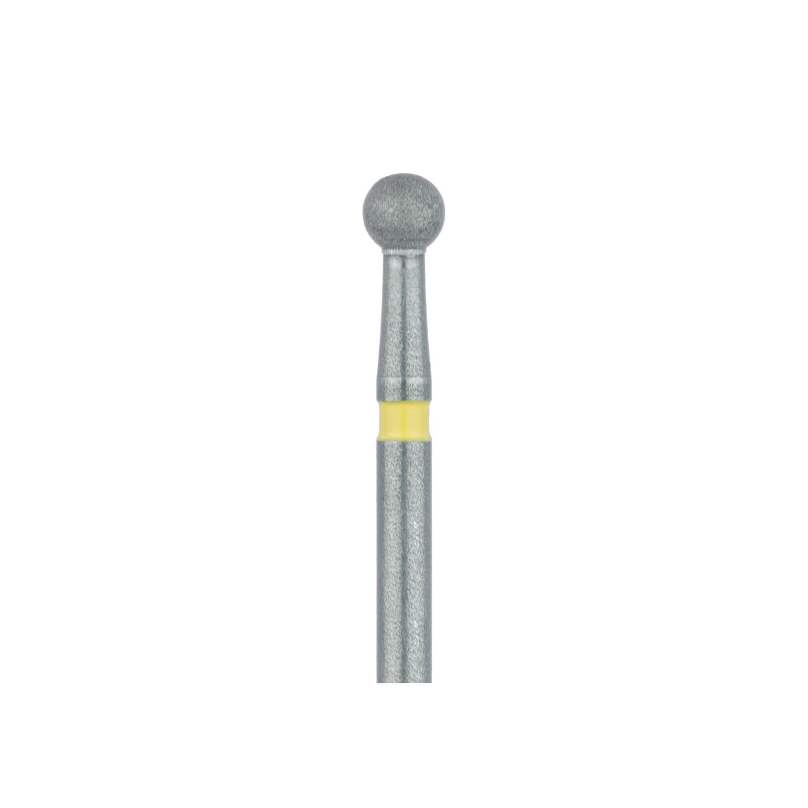 Meisinger Multi-Use Diamond Bur, FG, Round, #801C, 2.3 mm, Extra Fine, Yellow, 5/Pk, 801C-023-FG thumbnail 4