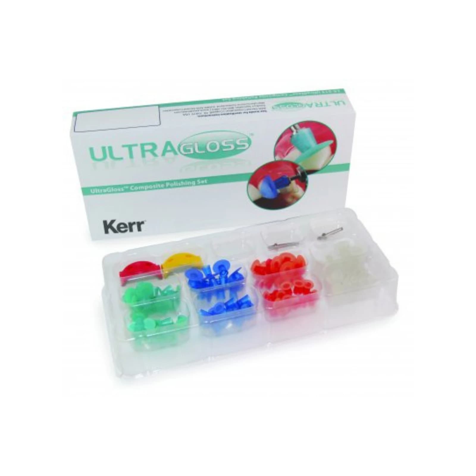 Kerr UltraGloss Composite Polishing Intro Set, 120 Pieces, LS-515 thumbnail 6