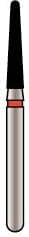 Alpen X1 Diamond Single Use Bur, FG, #8568-016SC, Tapered Round End, Super Coarse, Black, 25/Pk, X8568SC016 thumbnail 10