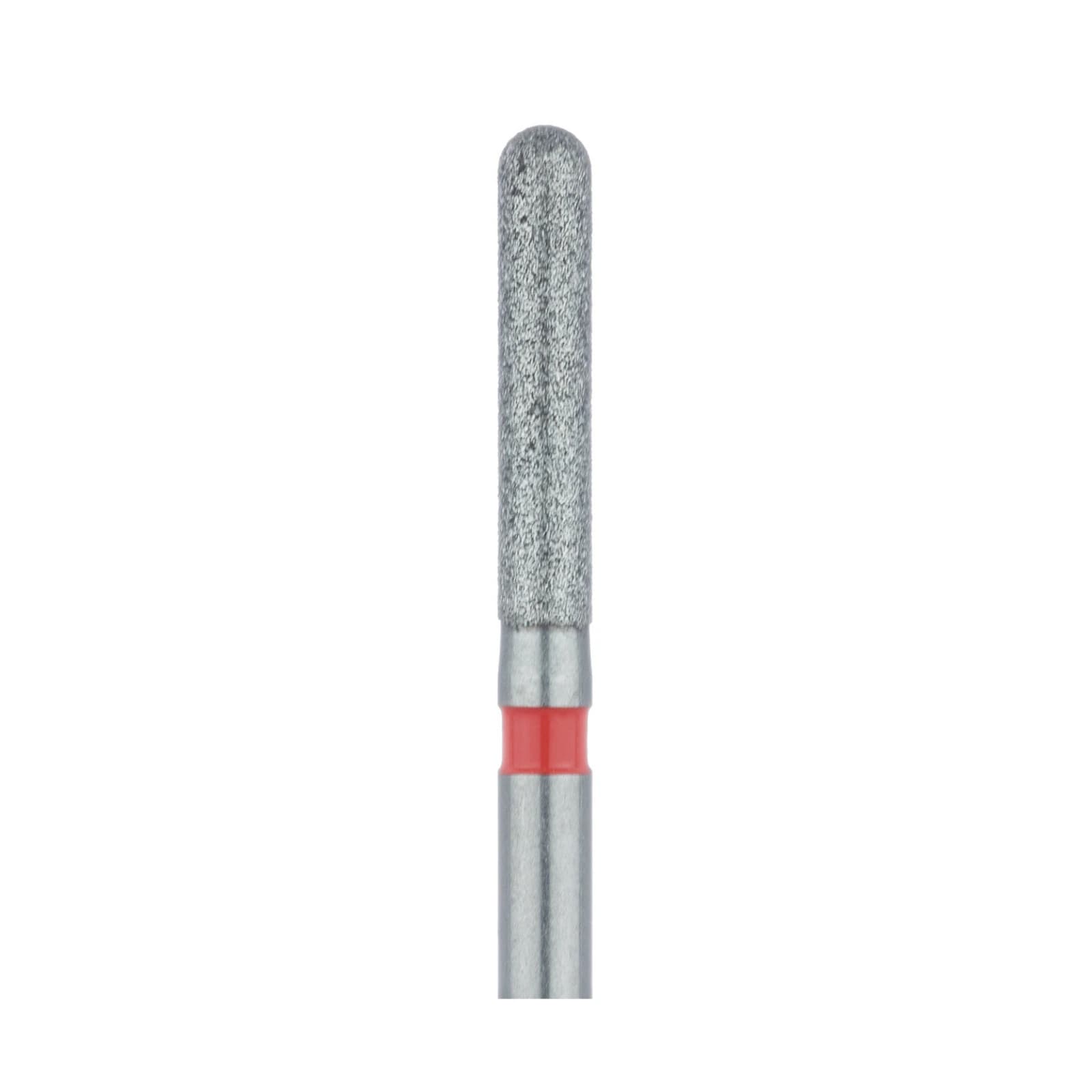 Meisinger Multi-Use Diamond Bur, FG, Round End Cylinder, #881F, 1.8 mm, Fine Grit, Red, 5/Pk, 881F-018-FG thumbnail 2