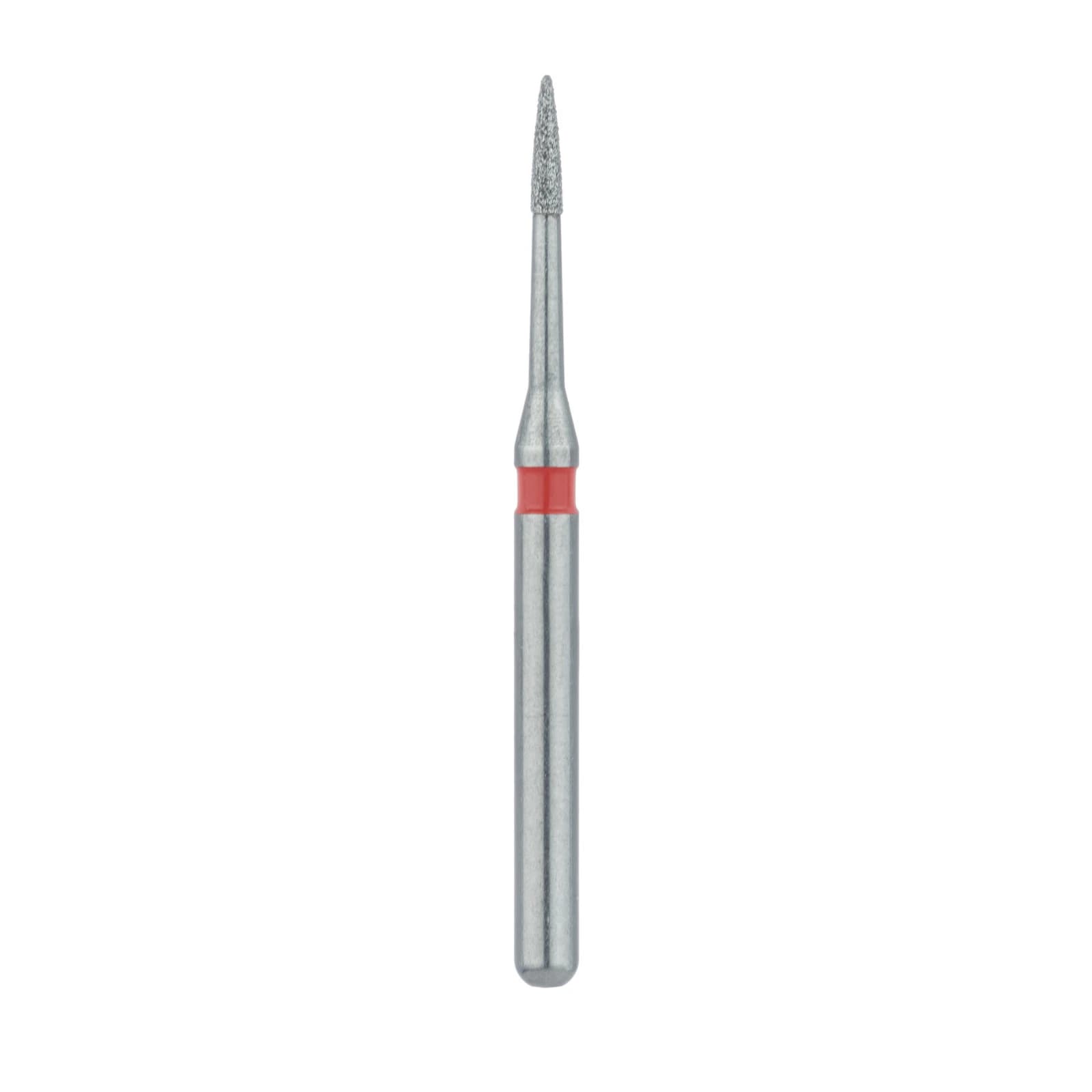 Meisinger Multi-Use Diamond Bur, Friction Grip, Short Flame, Fine (Red), 0.9 mm, 5/Pk, 889LF-009-FG thumbnail 4