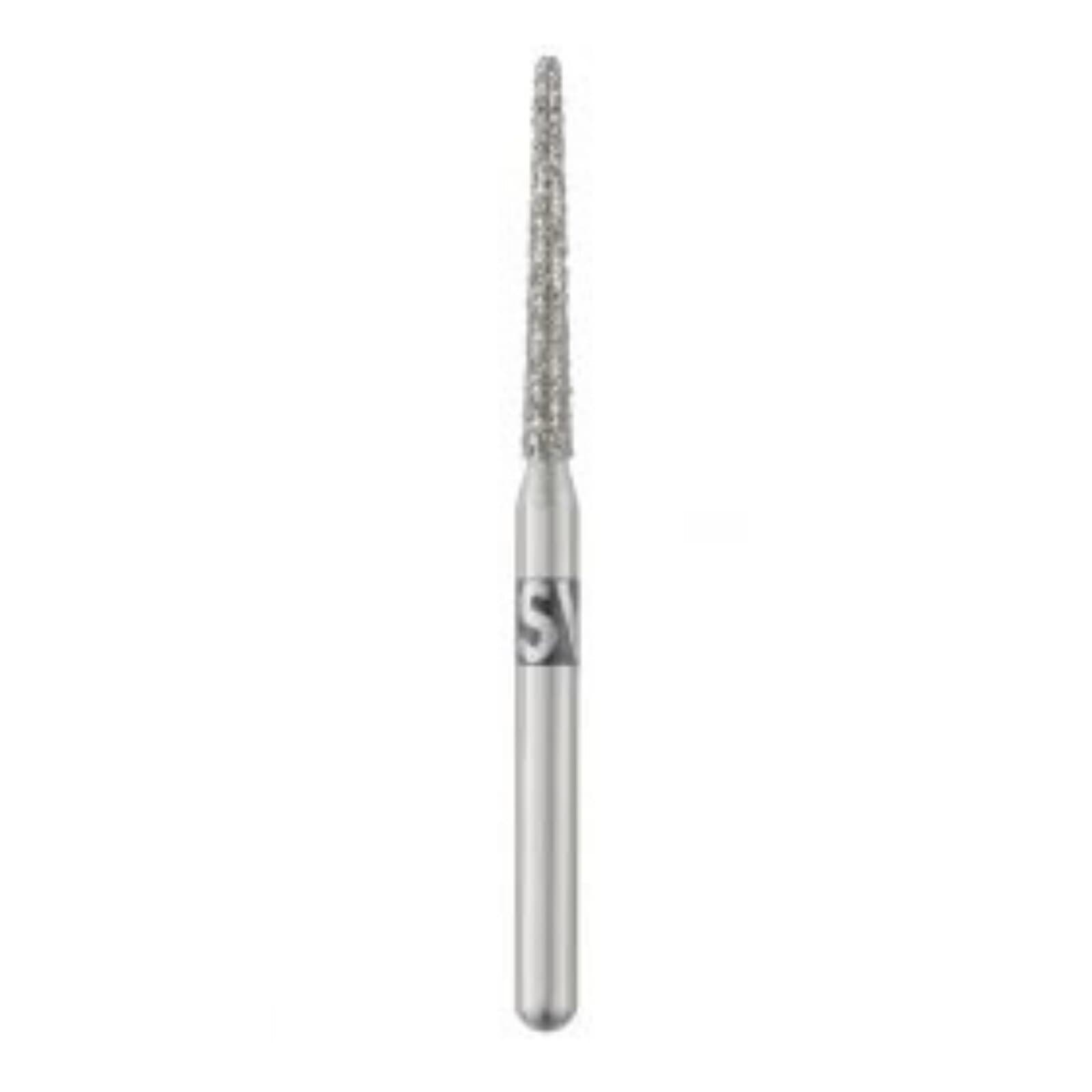 SS White Revelation Diamond Bur, Super Coarse, Round End Taper, FG, #850-014SC, Pack of 5 thumbnail 2