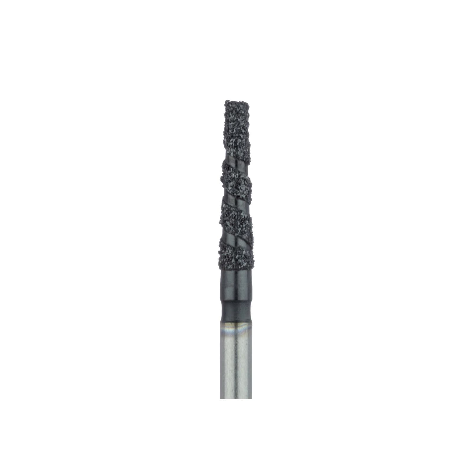 Meisinger Black Cobra Diamond Bur, Friction Grip, Super Coarse, Round Edge Tapered, 1.8 mm, 5/Pk, B847R-018-FG thumbnail 4