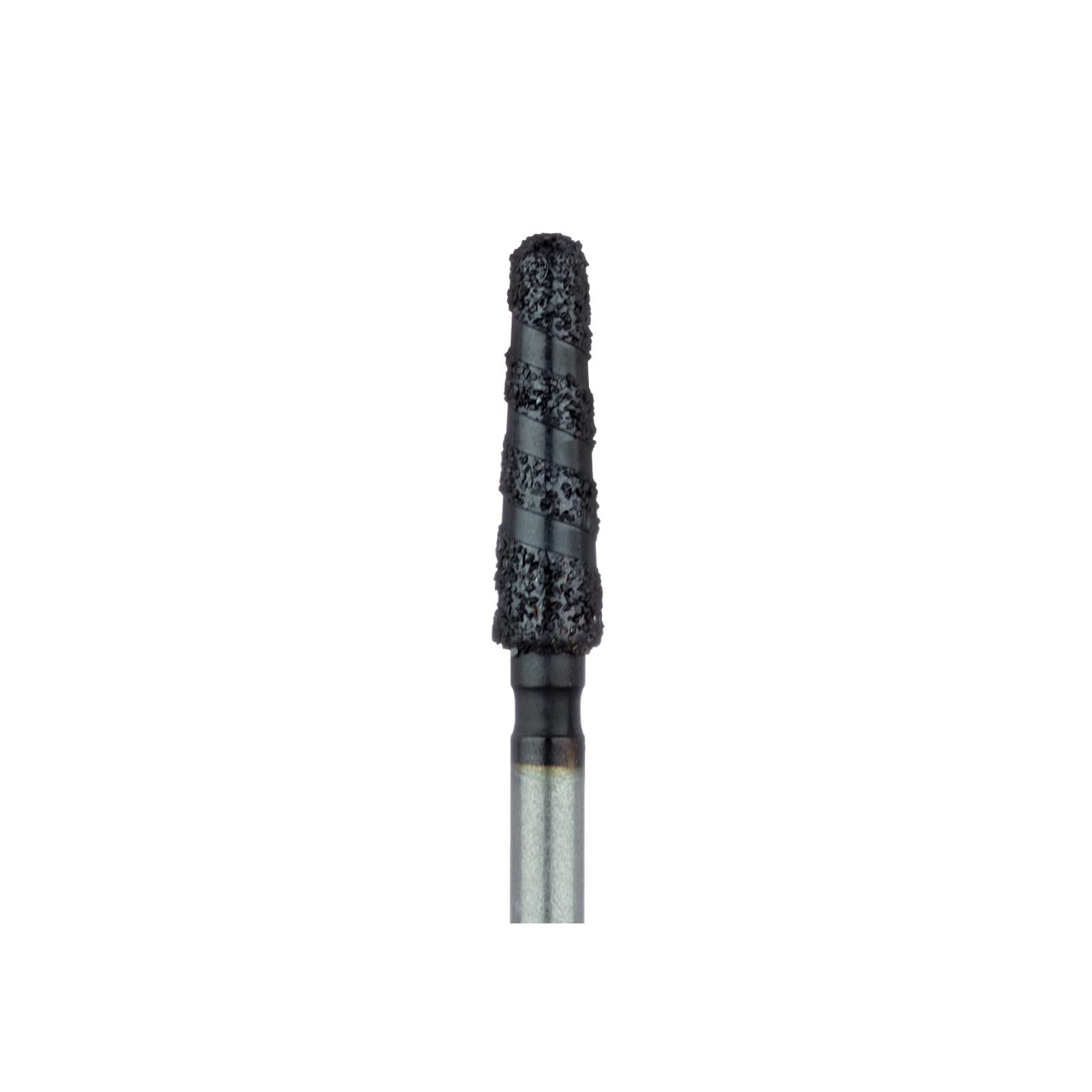 Meisinger Black Cobra Diamond Bur, Super Coarse, Round End Taper, FG, 2.5mm, 5/Pk, B850-025 thumbnail 3