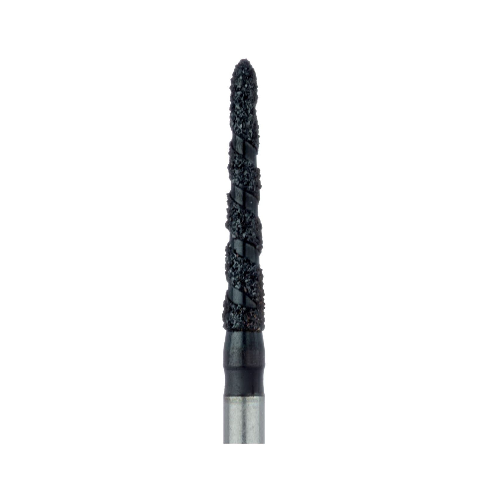 Meisinger Black Cobra Diamond Bur, FG, Super Coarse, Long Modified Chamfer, 1.6mm, B879-016, 5/Pack thumbnail 3