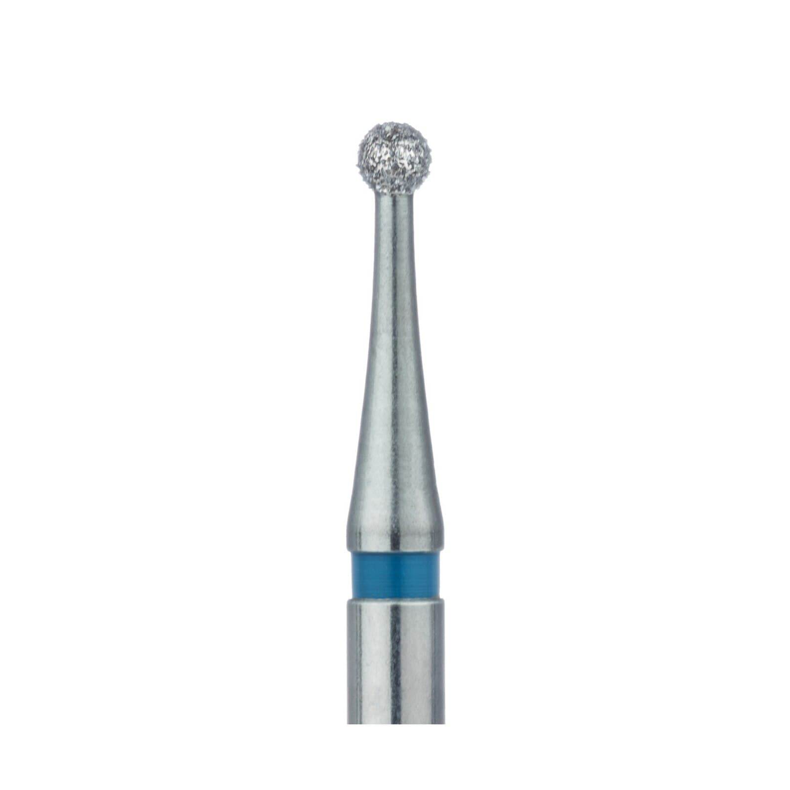 Meisinger 801-018 Medium Diamond Bur, Round, RA (Right Angle), 1.8mm, Blue Ring, 5/Pack thumbnail 2