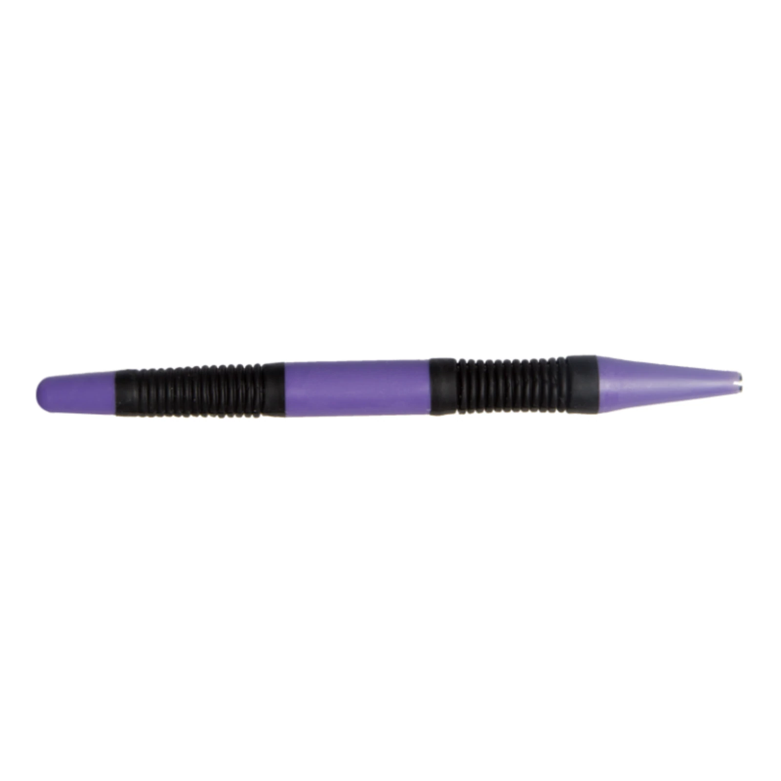 Zirc Neon Purple Soft Grip Handle, Cone Socket, Single End, 50Z340R - Neon Purple Soft Grip Handle (Cone Socket) - Image 1
