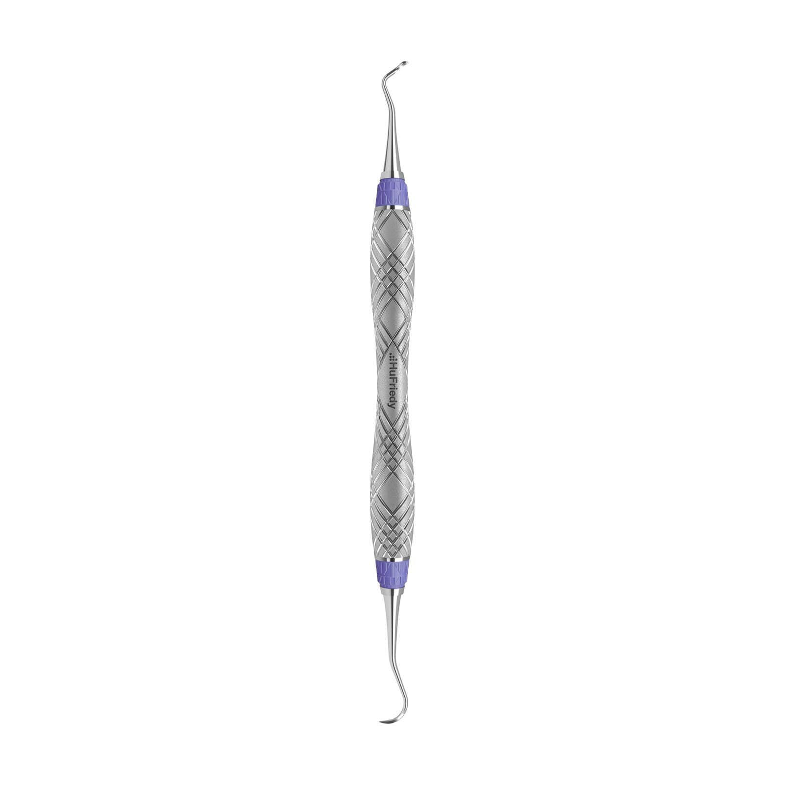 Hu-Friedy Sickle Scaler H5/Nevi 1 Double-Ended, #6 Satin Steel Handle, Anterior, SNEV1/H56 thumbnail 3