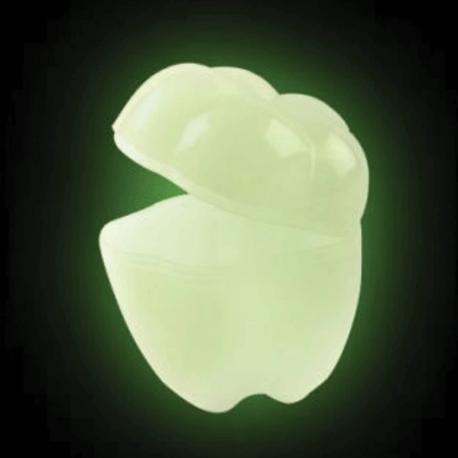 Glow in the Dark Tooth Holder, 12/Pk - Glow in the Dark Tooth Holder 12/Pk - Image 1