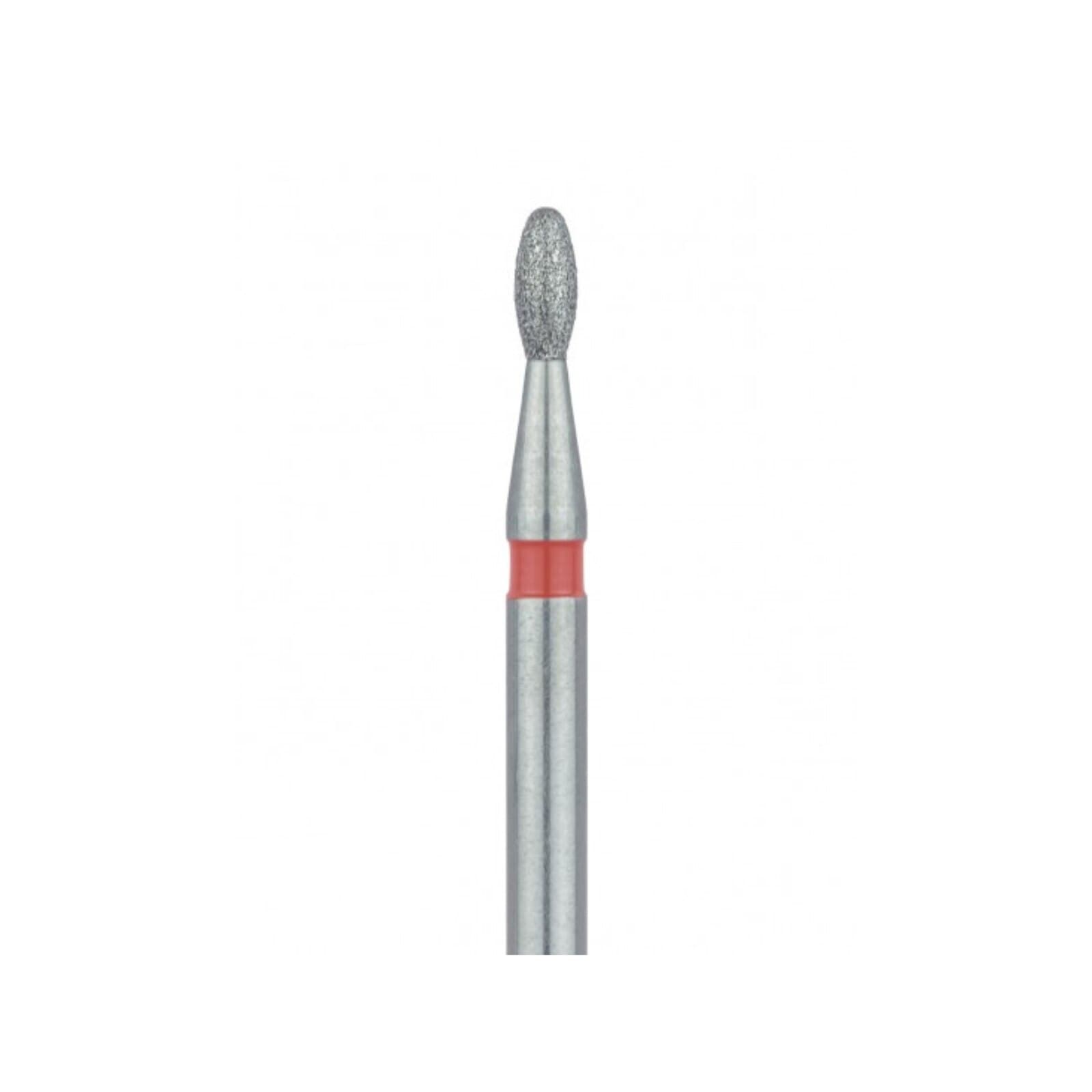 Meisinger Multi-Use Diamond Burs, FG, Football, #833F, 1.2 mm, Fine Grit, Red Ring, 5/Pk, 833F-012-FG - Meisinger Multi-Use Diamond Burs, FG, Football, # 833F, 1.2 mm, Fine, Red, 5/Pk, 833F-012-FG - Image 1