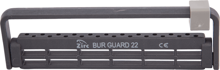 Zirc Steri-Bur Guard 22-Hole Bur Block, Gray, 50Z410I thumbnail 3