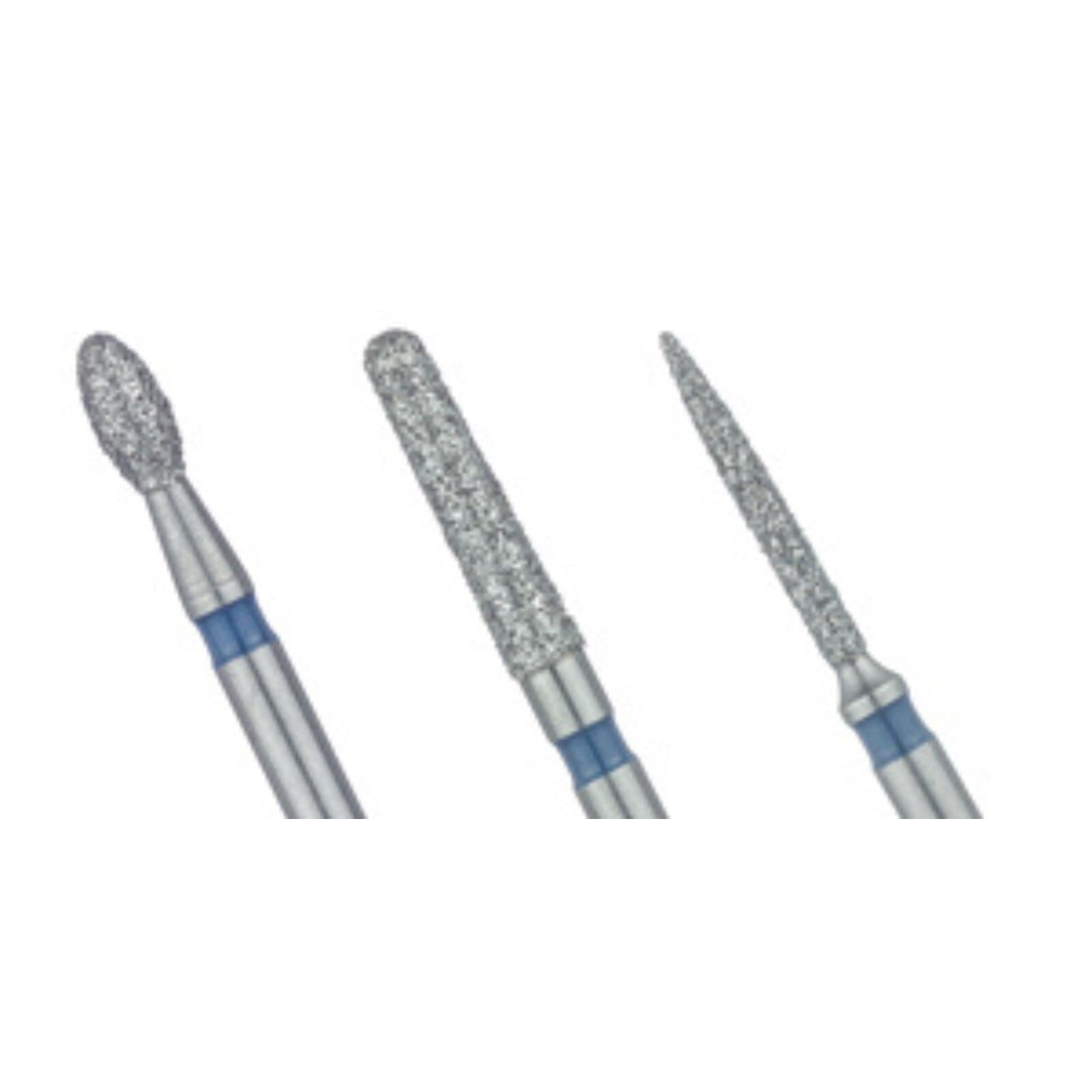 Midwest Multi-Use Diamond Bur FG #877K-016SC, Super Coarse, Taper Modified Bevel, 1.6 mm Diameter, 6.0 mm Length, Friction Grip, 5/Pkg thumbnail 2