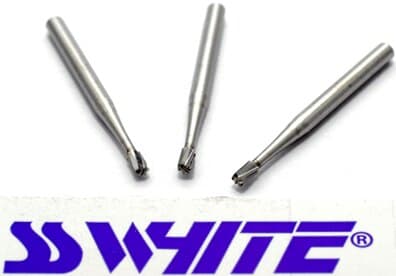 SS White Standard Operative Carbide Bur, RA, Inverted Cone, #33 1/2, 10/Pk, 14744 thumbnail 8