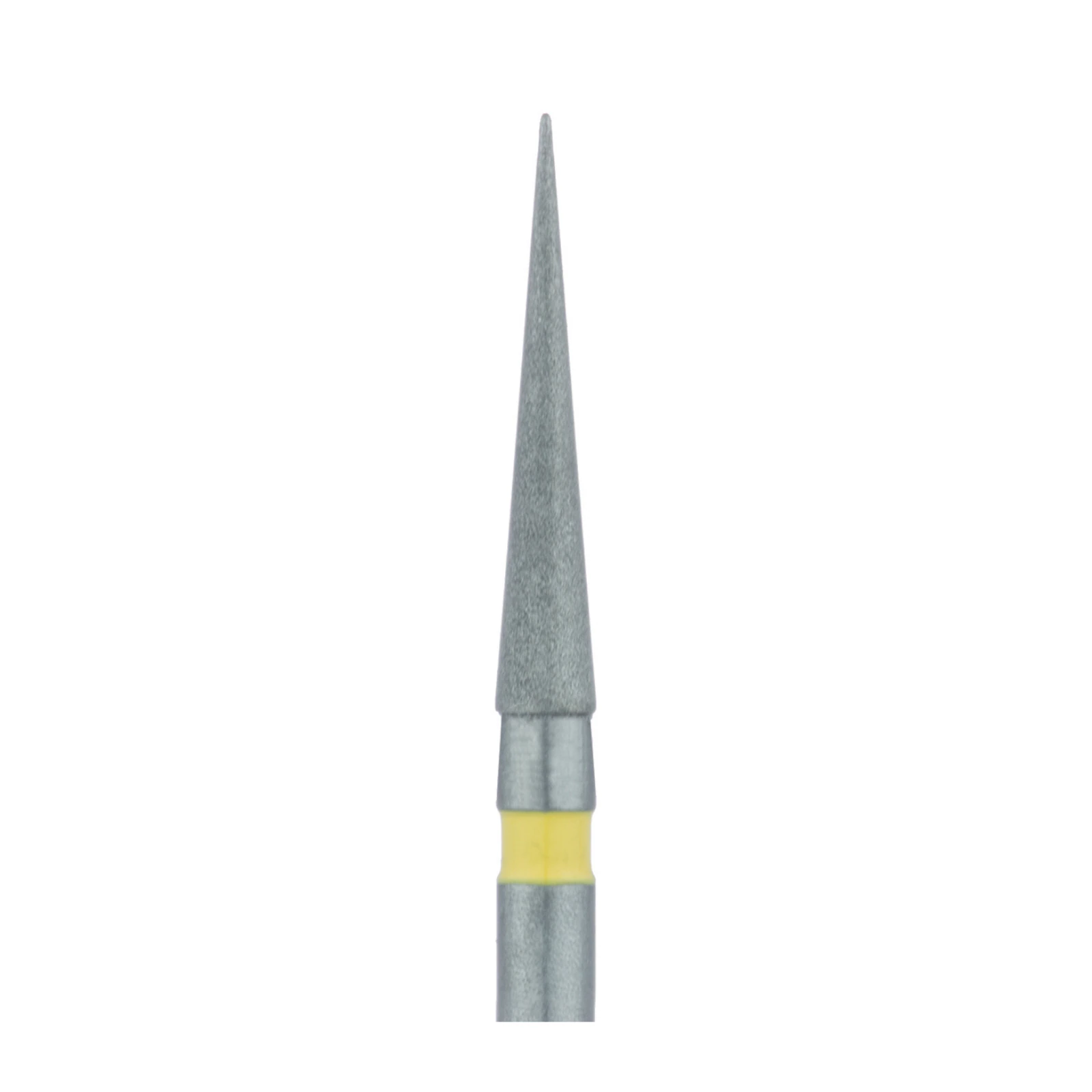 Meisinger Multi-Use Diamond Bur, FG, Long Needle, #859C, 1.6 mm, Extra Fine (Yellow), 5/Pk, 859C-016-FG thumbnail 4