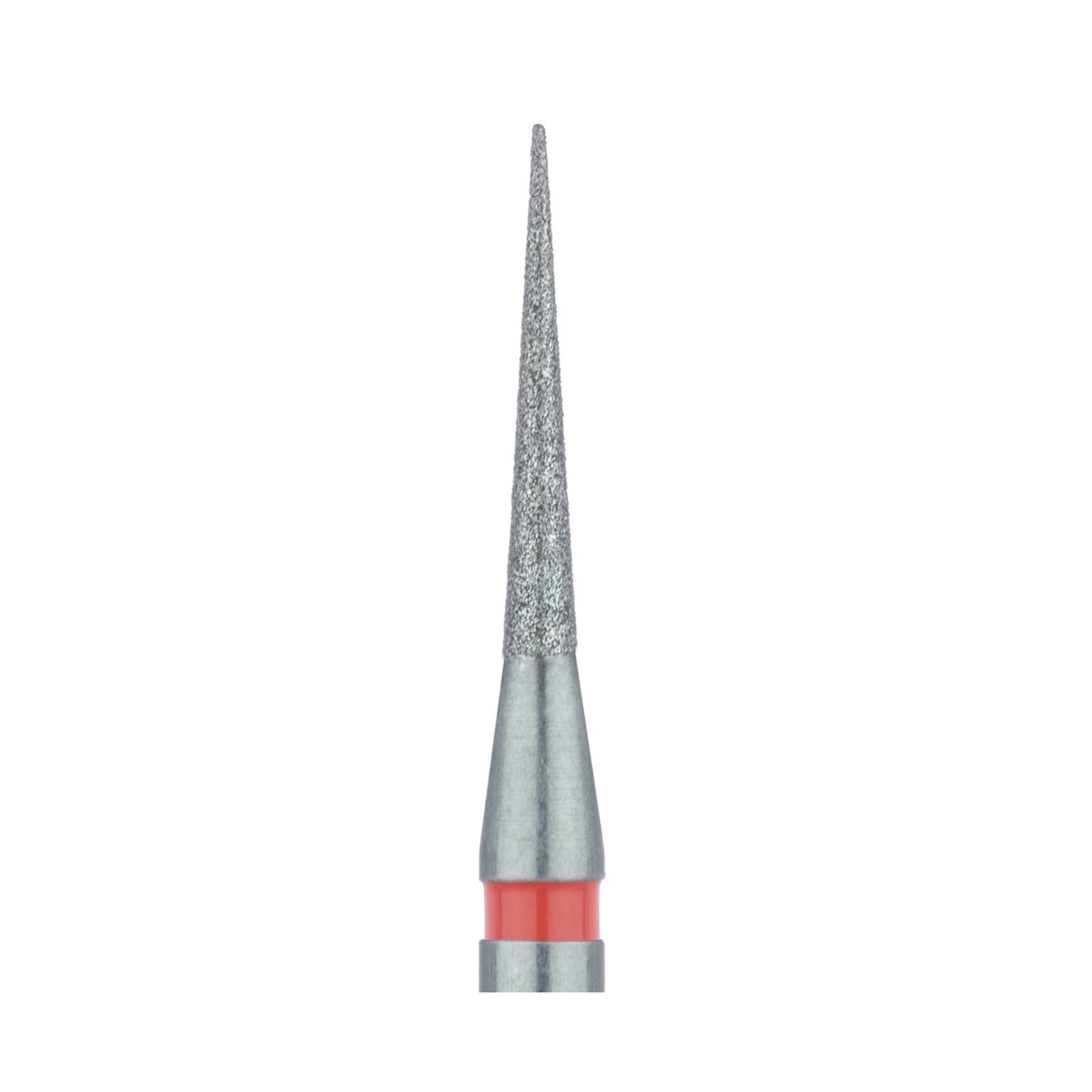 Meisinger 859F-014-RA Fine Diamond Bur, Needle Shape, 1.4 mm Head, 10 mm Working Length, Right Angle, 5/Pk thumbnail 3