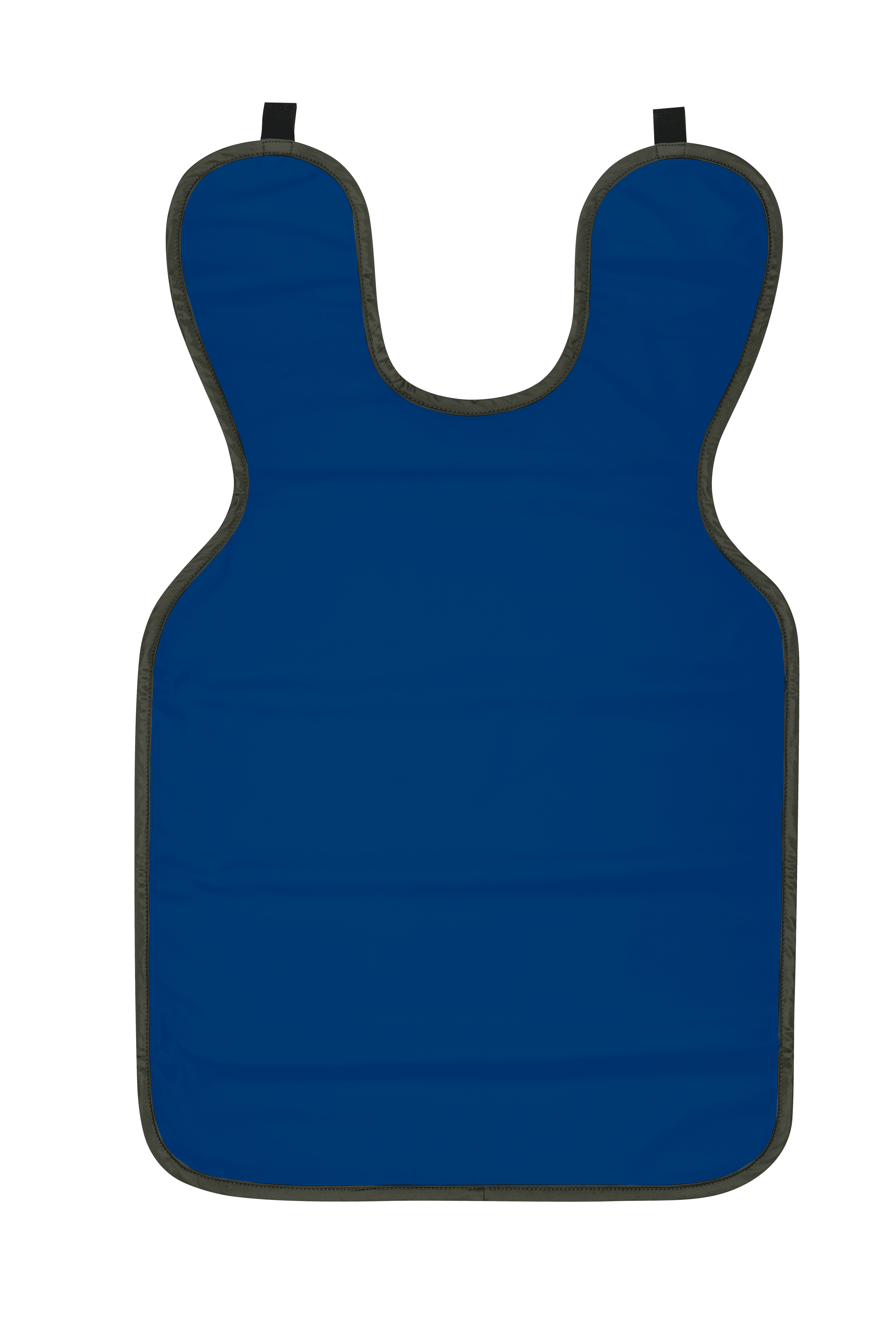 Soothe-Guard Lead-Lined Adult X-Ray Apron without Collar, 0.35mm Lead Equivalency, Royal Blue, 31.5" x 23.6", 1 Each - Soothe-Guard Adult Apron w/o Collar .35mm Royal Blue - Image 1