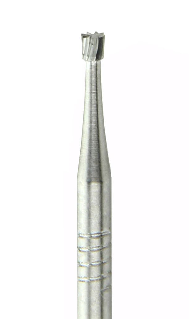 SS White Standard Operative Carbide Bur, FG, Inverted Cone, #37, 1.4 mm Diameter, 0.8 mm Length, 100/Pk, 13037 thumbnail 3