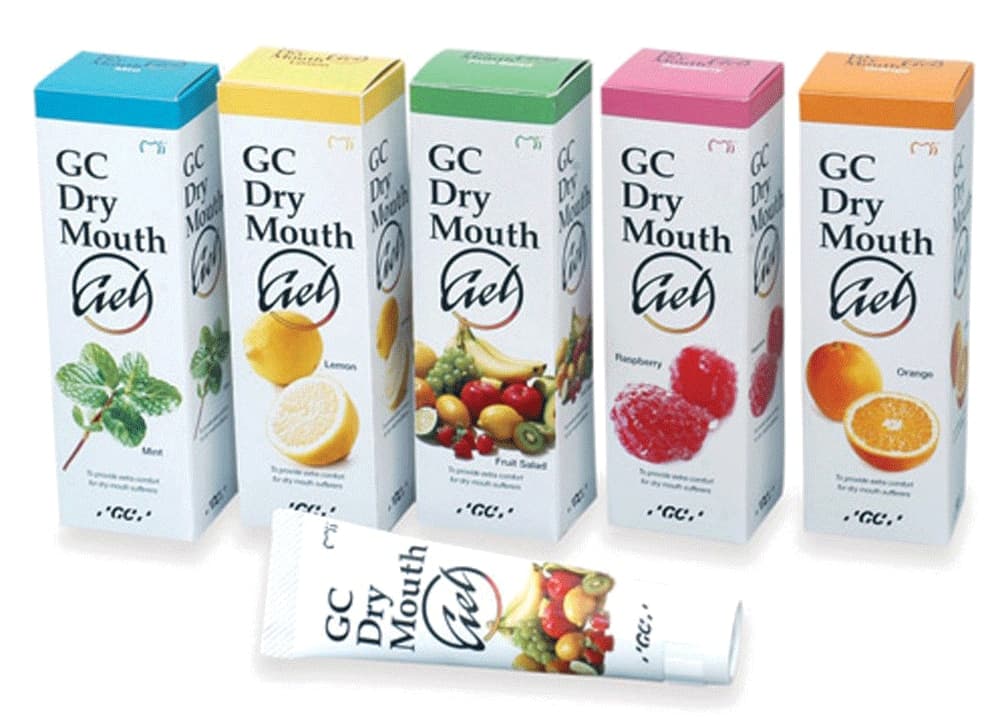 GC Dry Mouth Gel, Assorted Flavors, 40 g Tubes, 10/Box, 002526 thumbnail 12