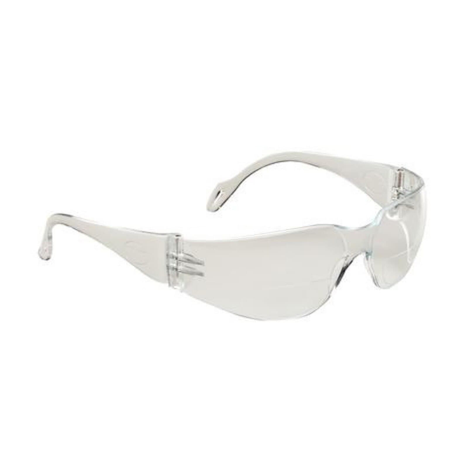 Palmero Cool Wraps Bifocal Safety Eyewear, 1.0 Diopter, Clear Frame/Clear Lens, ANSI Z87.1, 3730A thumbnail 8