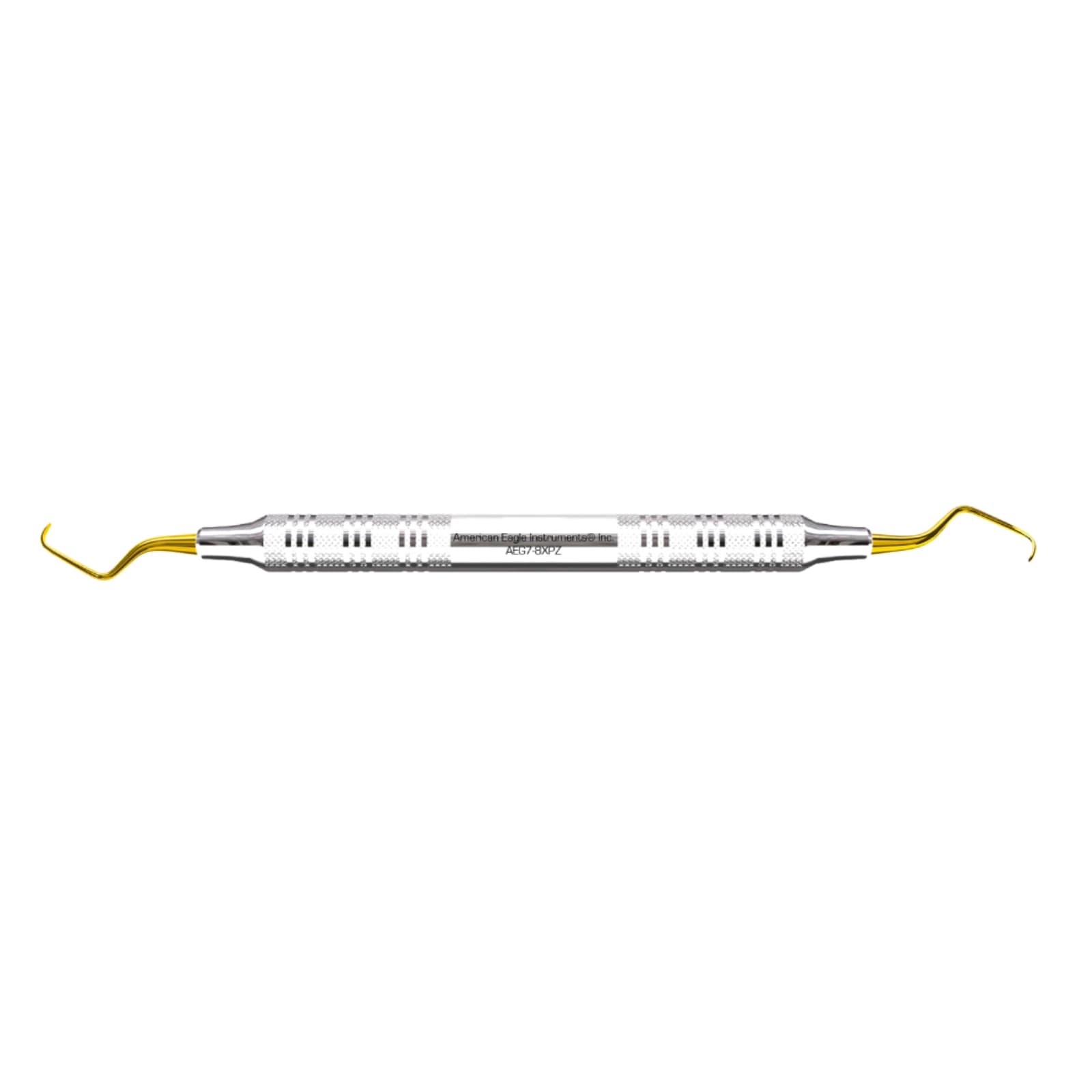 American Eagle Instruments Gracey 7-8 XP Curette, Double End, 3/8" EagleLite Stainless Steel Handle, Sharpen-Free, AEG7-8XPZ - Gracey 7-8 XP (3/8) SS - Image 1