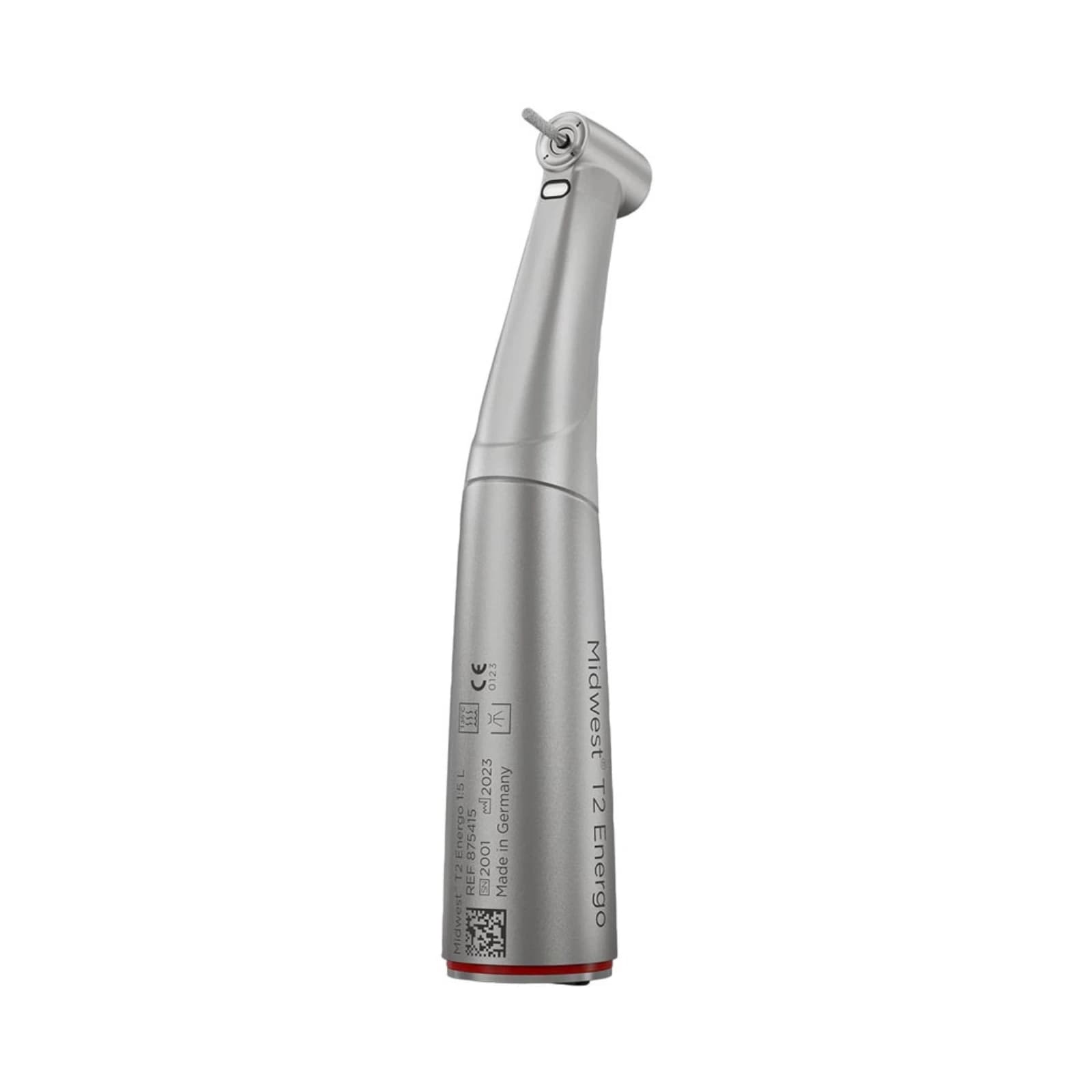 Midwest® T2 Energo 1:5 L Electric Handpiece Attachment, High Speed, Stainless Steel, 875415 thumbnail 2