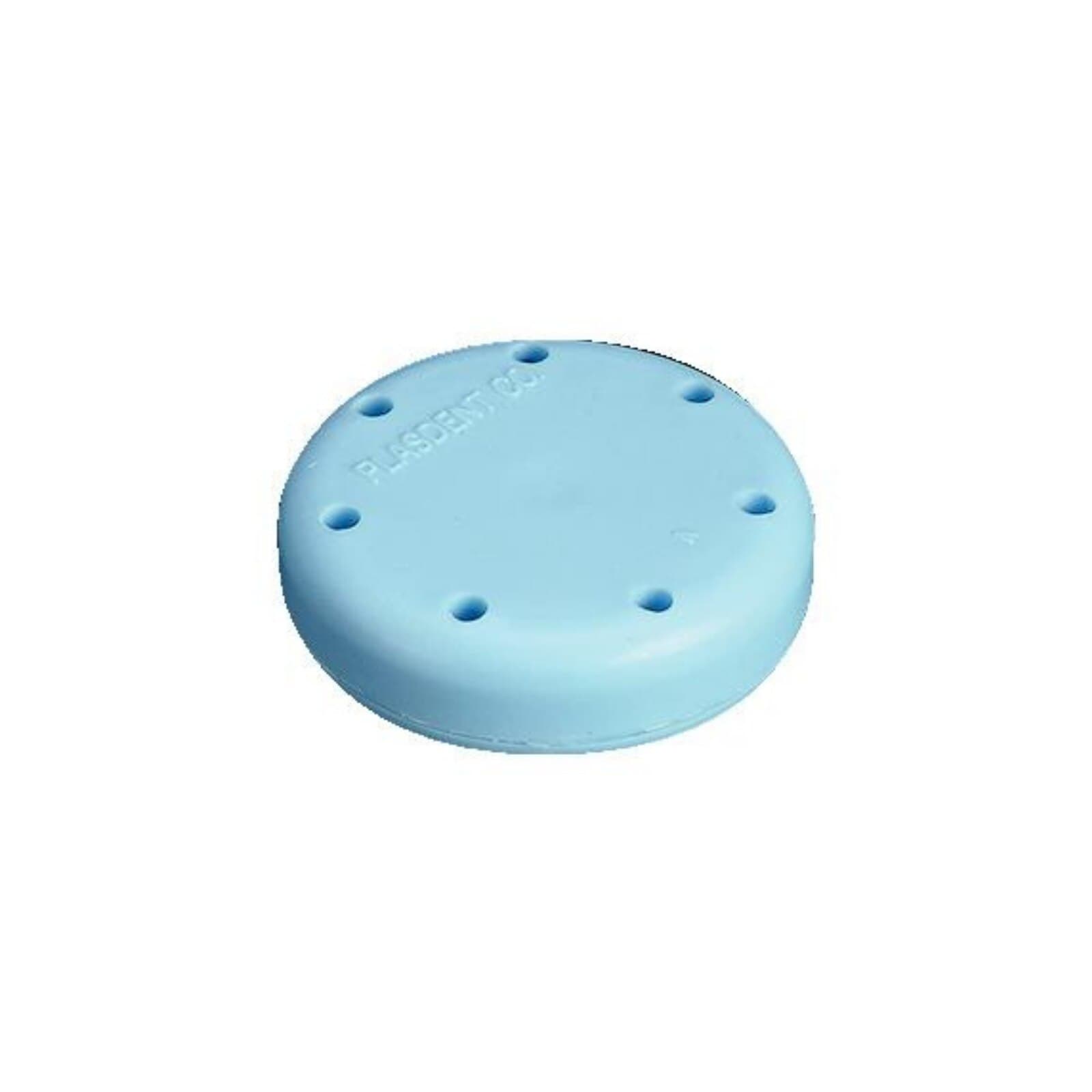 Plasdent Magnetic Bur Block, Small Round, 7-Bur Capacity, 1-5/8" Diameter, Blue, 1/Pk, 400BS-2 thumbnail 6