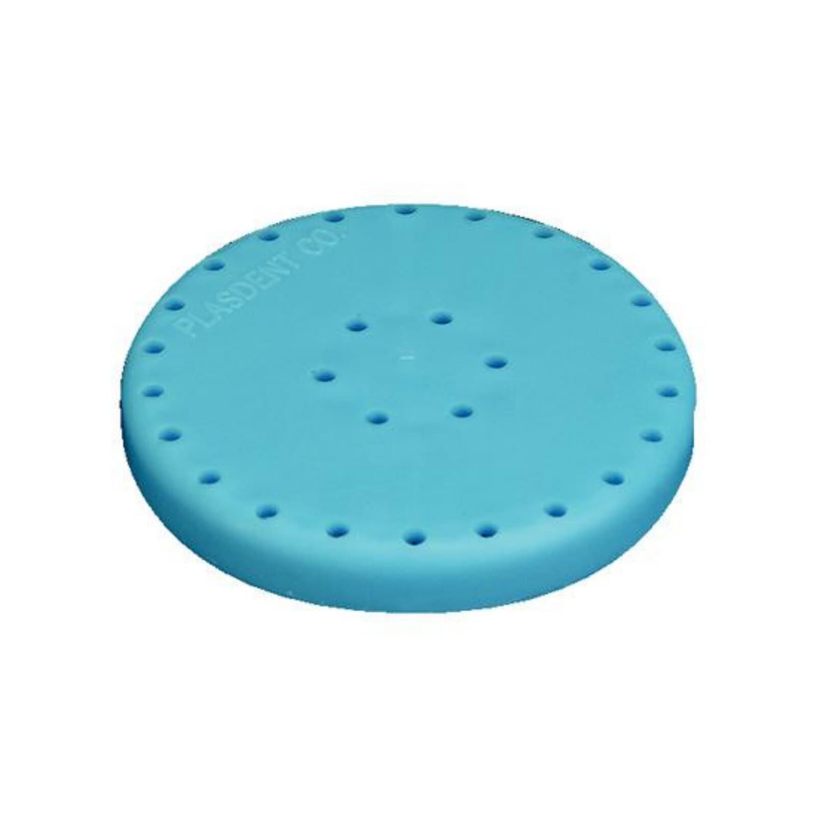 Plasdent Magnetic Bur Block, 28-Hole, Large Round, Neon Blue, 1/Pk, 400BLS-2N thumbnail 2