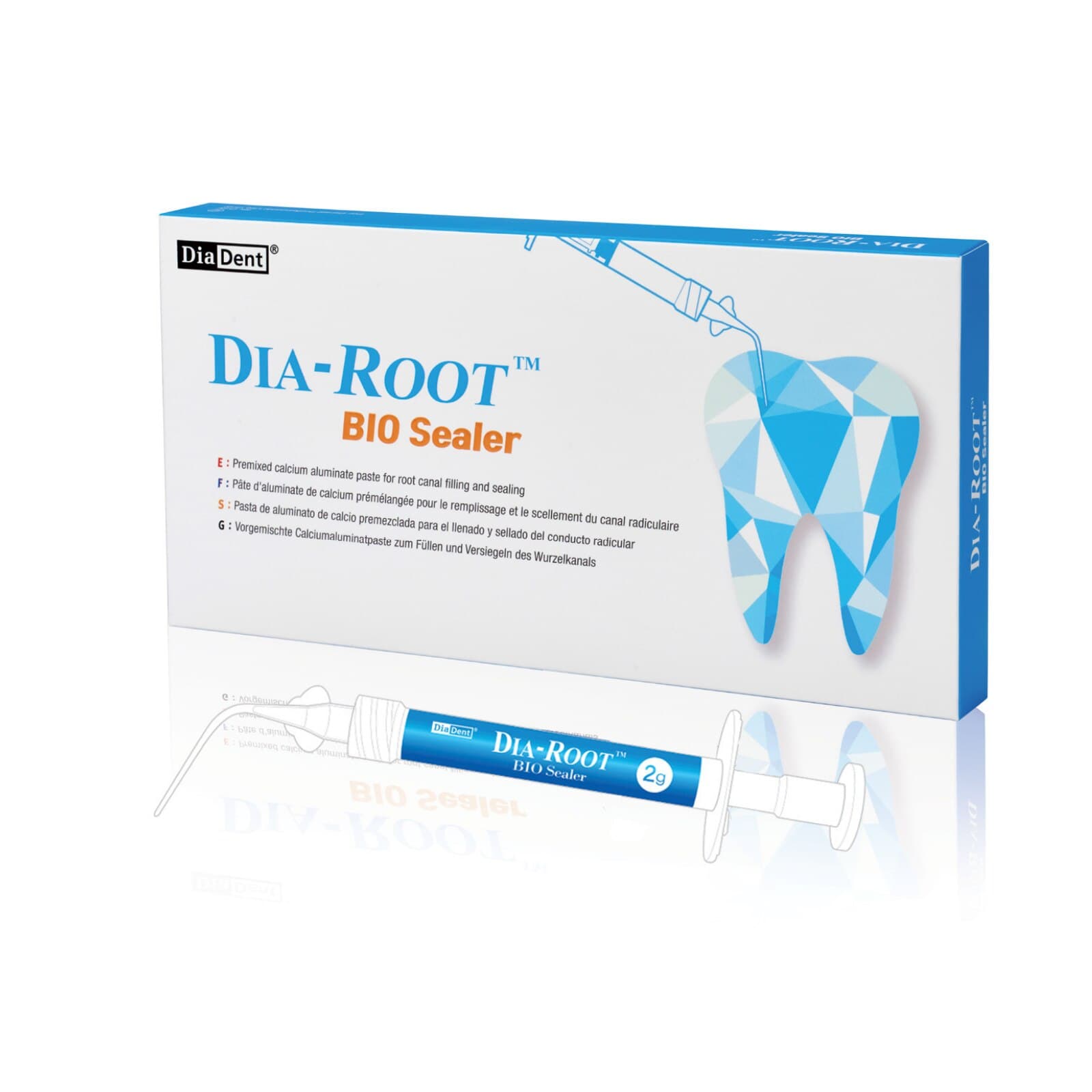 Dia-Root Bio Sealer Bioceramic Calcium Silicate MTA Root Canal Sealer, Regular Kit, 2g Syringe, 20 Tips, 1003-701 thumbnail 17