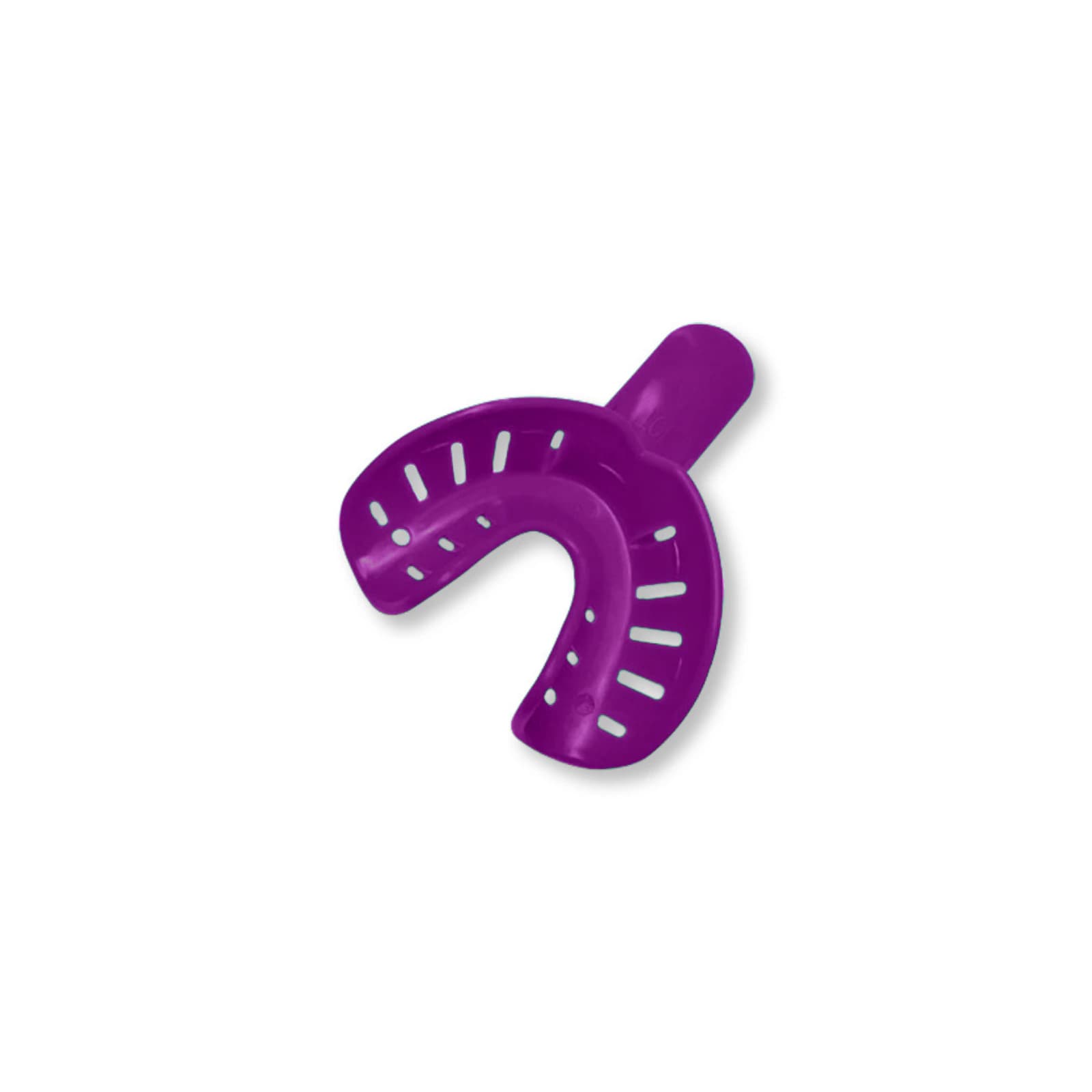 Excellent-Colors Ortho Impression Trays #6 Large Lower, Purple, Perforated, Disposable, 25/Pk, ITO-6L thumbnail 7