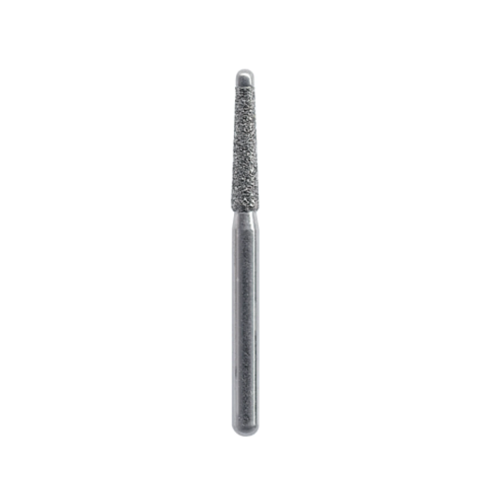 NTI FG Diamond Bur, Fine Grit, Round End Taper, #849-012, 1.2 mm Diameter, 4.0 mm Length, Friction Grip, 5/Pack thumbnail 2