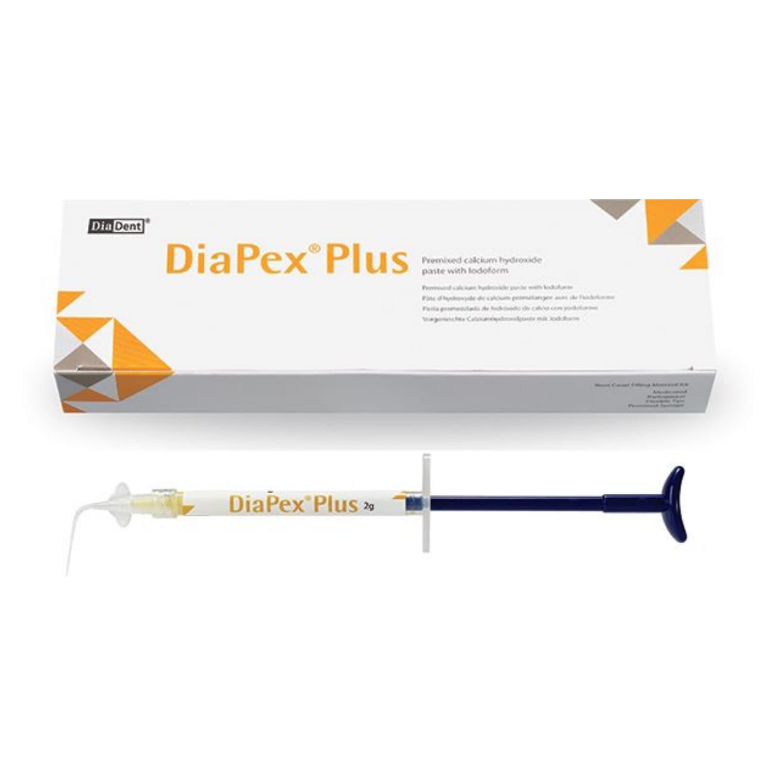 DiaPex Plus Calcium Hydroxide Paste with Iodoform, Regular Kit, 2 g Syringe with 20 Tips, A1001-501 thumbnail 17
