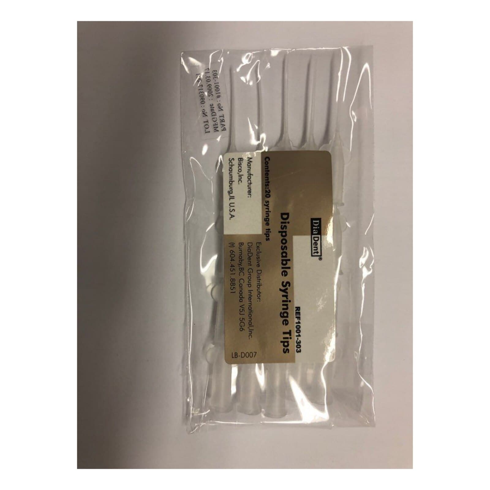 DiaPex Straight Tips, 20/Bag, 1001-303S thumbnail 2