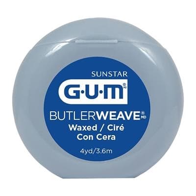 GUM ButlerWeave Floss, Tutti Frutti, 4 yds, 144/Box, 1415PQA - Gum Floss Butler Weaved Tutti Frutti 4yds 144/Box 1415PQA - Image 1