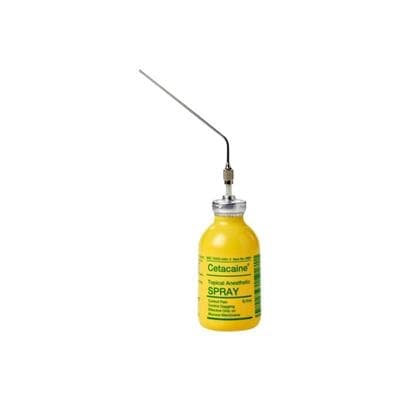 Cetacaine Topical Anesthetic Spray, 20g Bottle with Cannula, Benzocaine 14% / Butamben 2% / Tetracaine HCl 2%, 0220 thumbnail 17