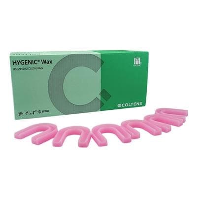 Coltene Hygenic U-Shaped Occlusal Rim Wax, Soft Pink, Recessed Base, 100/Box, H00822 thumbnail 11