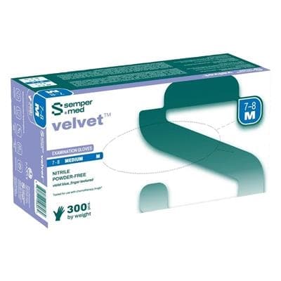 Sempermed StarMed Plus PF Nitrile Exam Gloves, Powder Free, Textured, Small, Purple, 300/Box, SMNP302 thumbnail 13