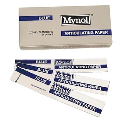 Mynol Articulating Paper, Thick Blue, 70 Sheets/Pack, 0.009" (225 Microns), 11008 thumbnail 7