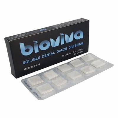 BioViva Hemostatic Gauze Dressing, 0.75" x 0.75", 20/Box, BHG thumbnail 4