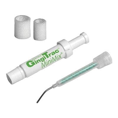 GingiTrac MiniMix VPS Gingival Retraction System Starter Kit, 24 Cartridges, 24 Mixing Nozzles, 20 Regular & 20 Large GingiCaps, 1 Snub-Nose Snap-Fit Gun, 360068 thumbnail 4