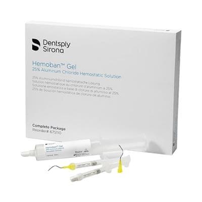 Hemoban Gel Complete Package, 25% Aluminum Chloride Hemostatic Solution, 30 mL Syringe + 20 Empty Syringes + 20 Infusor Tips, 675110 thumbnail 5