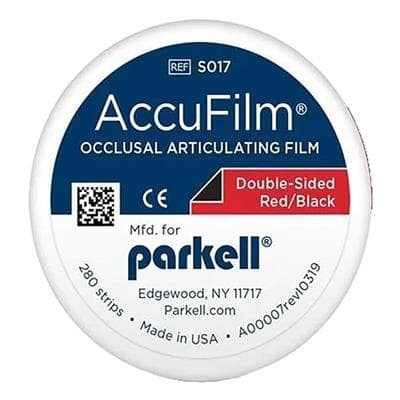 AccuFilm II Double-Sided Articulating Film, Red/Red, Precut Strips, 280/Pkg, S021 thumbnail 10